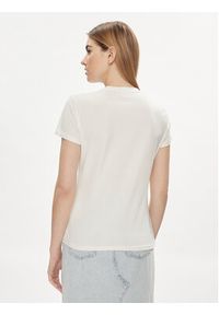 Liu Jo Sport T-Shirt TA4202 JS003 Écru Regular Fit. Materiał: bawełna. Styl: sportowy #3