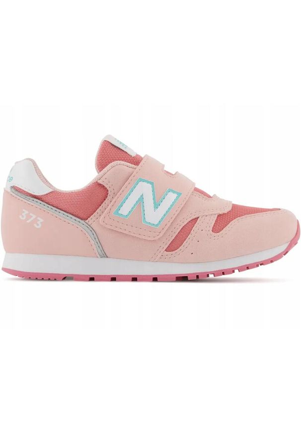 New Balance - Buty na co dzień dziecięce NEW BALANCE 373 na rzepy. Okazja: na co dzień. Zapięcie: rzepy. Kolor: różowy. Materiał: syntetyk, tkanina, materiał. Szerokość cholewki: normalna. Model: New Balance 373. Sport: turystyka piesza