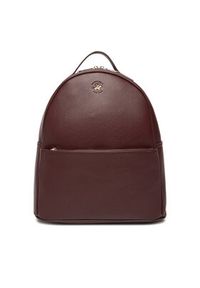 Beverly Hills Polo Club Plecak C-BHPC-L-006-08 Bordowy. Kolor: czerwony. Materiał: materiał #3