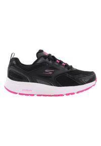 skechers - Buty do biegania damskie Skechers GO Run. Zapięcie: sznurówki. Kolor: czarny. Materiał: materiał. Szerokość cholewki: normalna. Sport: bieganie #1