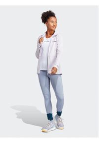 Adidas - adidas Polar Terrex Multi Full-Zip Fleece Jacket HN5461 Fioletowy Slim Fit. Kolor: fioletowy. Materiał: polar, syntetyk #6
