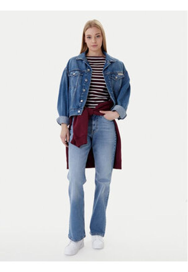Tommy Jeans Jeansy Cleo DW0DW22421 Niebieski Bootcut Fit. Kolor: niebieski