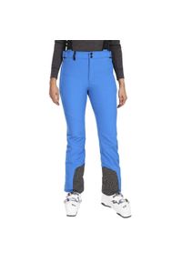 Damskie softshellowe spodnie narciarskie Kilpi RHEA-W. Kolor: niebieski. Materiał: softshell. Sport: narciarstwo