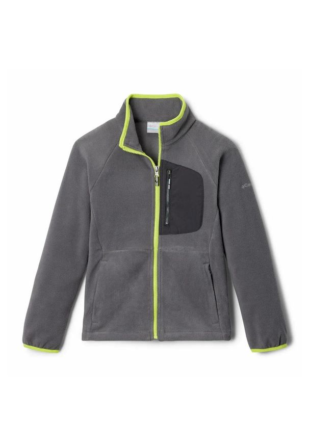 columbia - Columbia Polar Fast Trek Iii Fleece Fz. Kolor: szary. Materiał: polar
