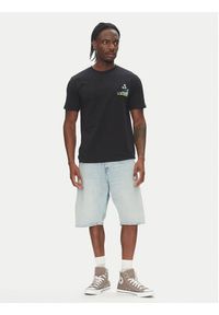 Quiksilver T-Shirt Palm Lines Ss EQYZT08057 Czarny Regular Fit. Kolor: czarny. Materiał: bawełna #3