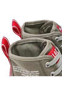 Palladium Trapery Pampa Hi Dare 76258-325-M Zielony. Kolor: zielony. Materiał: materiał #3