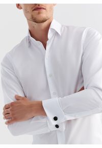 Pako Lorente - PAKO LORENTE – Koszula męska EMAHO P000B-1X-576-B. Materiał: bawełna. Długość rękawa: długi rękaw. Długość: długie. Wzór: gładki. Styl: elegancki #6