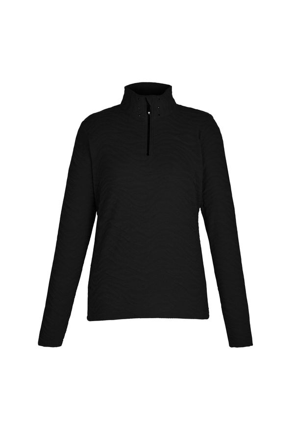 DARE 2B - Bluza Damska Glamourize III Quilted Quarter Zip Midlayer. Kolor: czarny. Materiał: polar. Sport: turystyka piesza