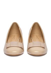 Lasocki Czółenka CEO-HMS19028-2 Beżowy. Kolor: beżowy. Materiał: materiał #8