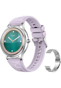 Smartwatch Colmi L28 Fioletowy (L28 Silver-purple). Rodzaj zegarka: smartwatch. Kolor: fioletowy #1