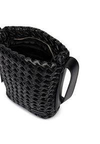 Calvin Klein Torebka Ck Braided Mini Bag K60K612172 Czarny. Kolor: czarny. Materiał: skórzane #5