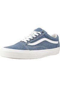 Vans - Kapcie VANS OLD SKOOL Niebieski. Kolor: niebieski. Materiał: tkanina