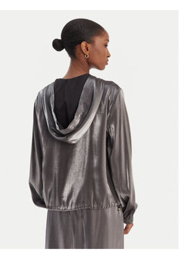 Liu Jo Sport Bluza TA6004 T322A Szary Regular Fit. Kolor: szary. Materiał: wiskoza. Styl: sportowy