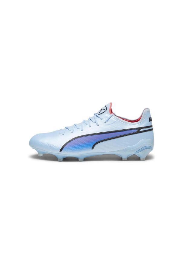 Puma - Buty piłkarskie męskie PUMA King Ultimate Fg/Ag. Kolor: szary, czarny, wielokolorowy. Sport: piłka nożna