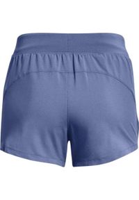 Under Armour - Shorty Damskie Launch. Kolor: niebieski. Sport: turystyka piesza