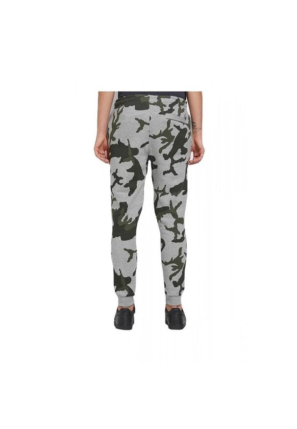 Spodnie sportowe męskie Nike Camouflage Jogginghose. Kolor: zielony, wielokolorowy, szary. Materiał: dresówka