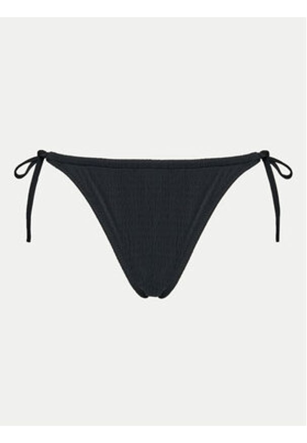 Calvin Klein Swimwear Dół od bikini KW0KW02728 Czarny. Kolor: czarny. Materiał: syntetyk