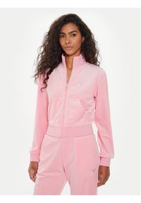 Guess Bluza V3BQ22 KBXI2 Różowy Regular Fit. Kolor: różowy. Materiał: syntetyk #1