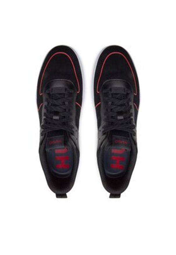 Hugo Sneakersy Kilian Tenn Knpu 50516952 Czarny. Kolor: czarny. Materiał: materiał