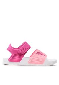 Adidas - adidas Sandały adilette Sandal K H06445 Różowy. Kolor: różowy. Materiał: syntetyk #5
