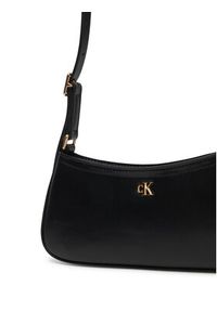 Calvin Klein Torebka Ck Small Shoulder Bag LV04F3170G Czarny. Kolor: czarny. Materiał: skórzane #5