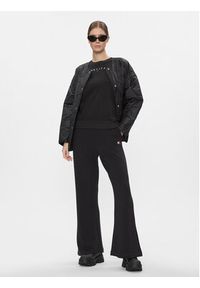 Tommy Jeans Bluza Linear DW0DW17323 Czarny Regular Fit. Kolor: czarny. Materiał: bawełna