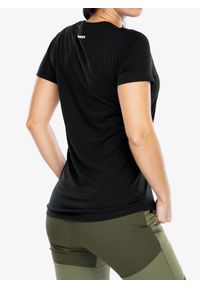 Koszulka merino damska Mammut Tree Wool FL T-Shirt. Kolor: czarny