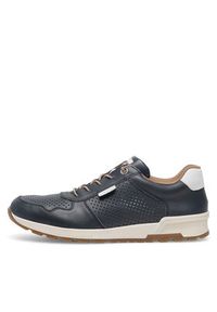 Rieker Sneakersy 15108-14 Niebieski. Kolor: niebieski. Materiał: skóra #8