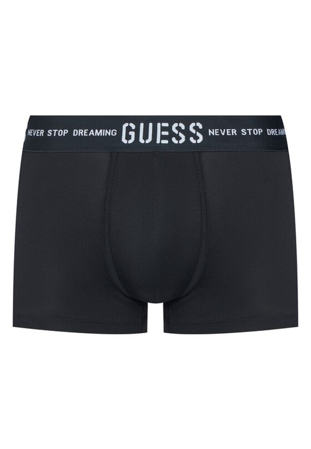 Guess Bokserki U6GF00 K6YW1 Czarny. Kolor: czarny. Materiał: bawełna