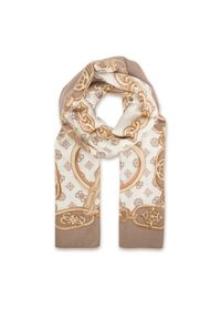 Guess Szal AW5464 POL03 Beżowy. Kolor: beżowy. Materiał: poliester #1