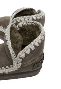 Mou Śniegowce MU.FW101050A Szary. Kolor: szary. Materiał: skóra, zamsz #6