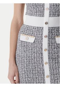 Guess Sukienka dzianinowa W6RK42 Z0361 Szary Regular Fit. Kolor: szary. Materiał: bawełna #2