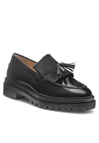 Loafersy Gino Rossi. Kolor: czarny