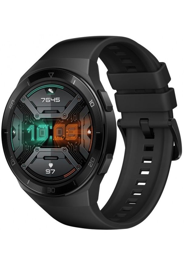 Czarny zegarek HUAWEI sportowy, smartwatch