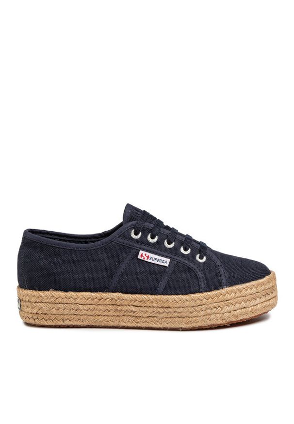 Superga Espadryle 2730 Cotropew S00CF20 Granatowy. Kolor: niebieski. Materiał: materiał