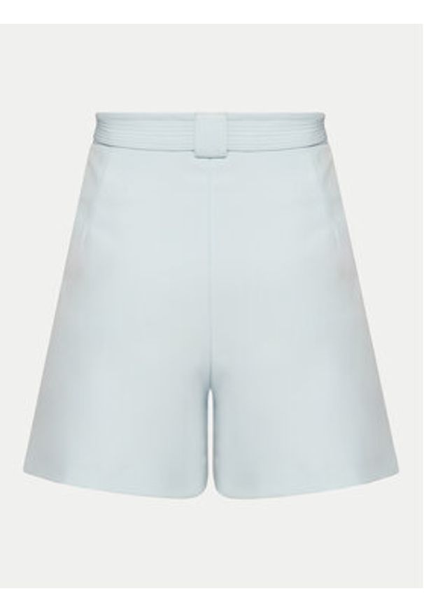 Guess Szorty materiałowe W5GD0I WH9Y2 Błękitny Classic Fit. Kolor: niebieski. Materiał: syntetyk