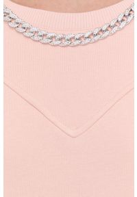 Liu Jo bluza WA2151.F0873 damska kolor różowy gładka. Okazja: na co dzień. Kolor: różowy. Długość rękawa: raglanowy rękaw. Wzór: gładki. Styl: casual #3