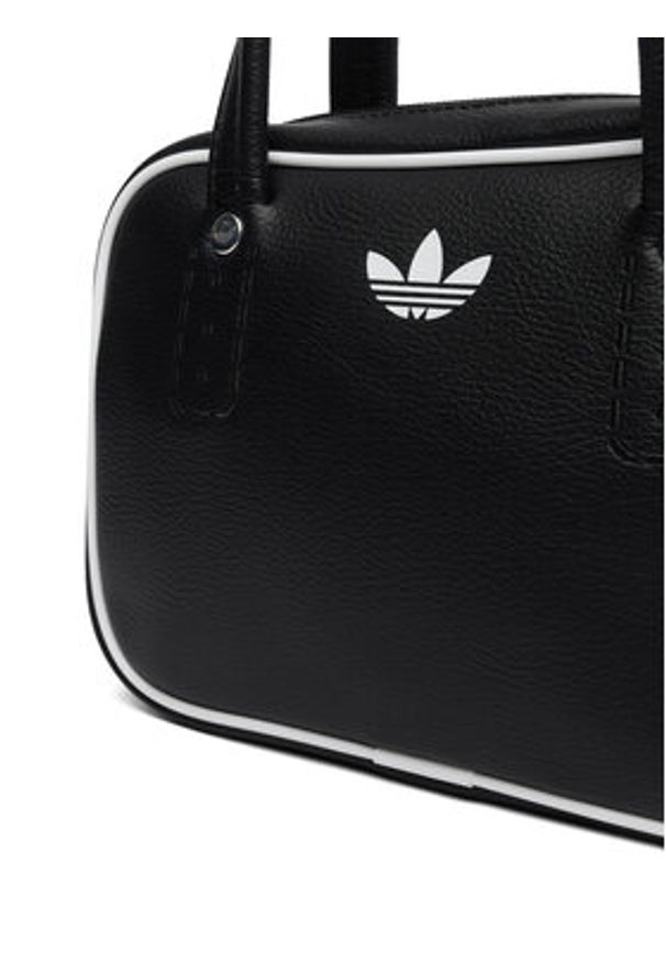 Adidas - adidas Torebka JX7872 Czarny. Kolor: czarny. Materiał: skórzane