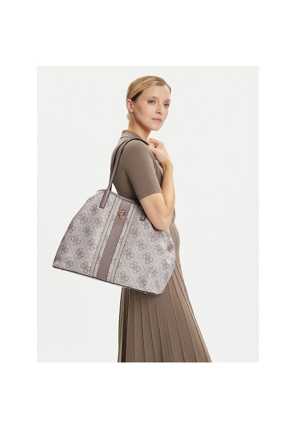 Torebka Guess. Kolor: beżowy