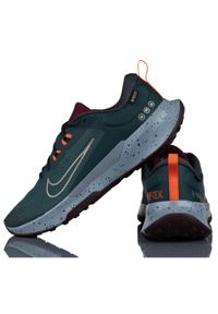 Buty do chodzenia damskie Nike Juniper Trail 2 Gtx. Zapięcie: sznurówki. Kolor: zielony. Materiał: syntetyk, tkanina, materiał. Szerokość cholewki: normalna. Sport: turystyka piesza