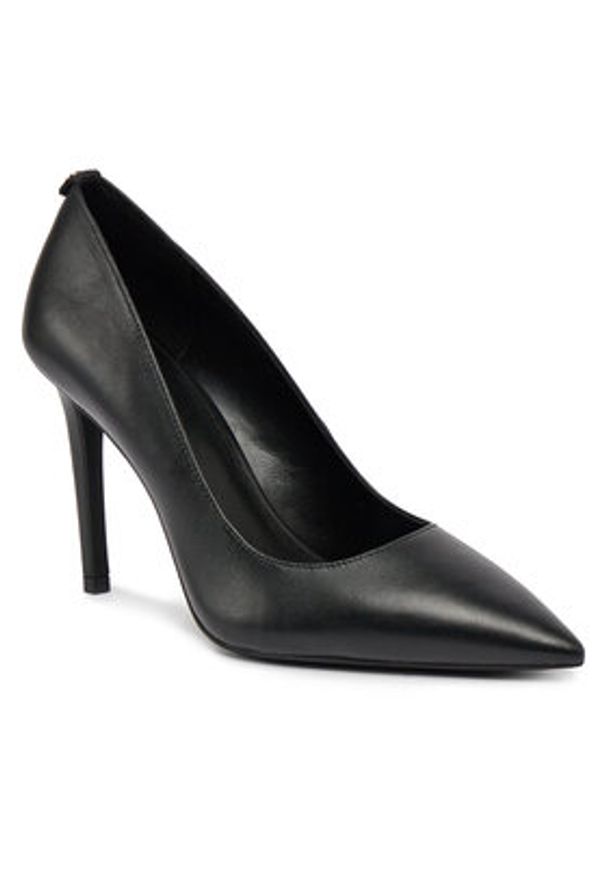 MICHAEL Michael Kors Szpilki Alina Flex High Pump 40R4HNHP1L Czarny. Kolor: czarny. Materiał: skóra. Obcas: na szpilce