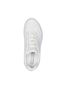 skechers - Buty Skechers Uno-Stand On Air, Kobiety. Kolor: biały. Materiał: poliester, materiał, syntetyk, guma