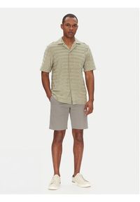 Hugo - HUGO Koszula Ellino 50539351 Zielony Relaxed Fit. Kolor: zielony. Materiał: bawełna #5