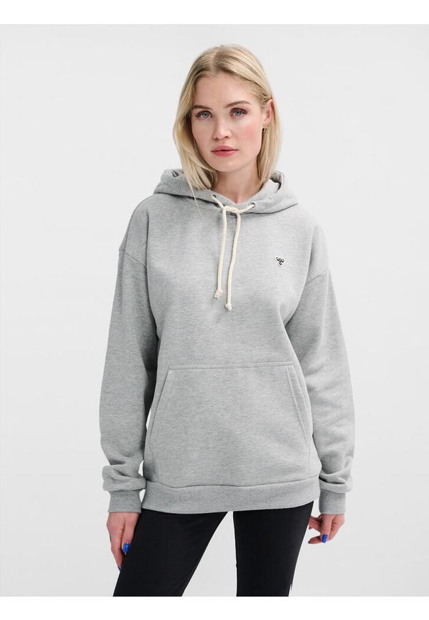 Bluza z kapturem Hummel Loose Bee. Typ kołnierza: kaptur. Kolor: szary. Sport: fitness
