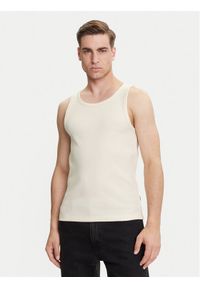 Only & Sons Tank top Tanner 22030217 Écru Regular Fit. Materiał: bawełna