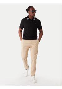 Guess Jeans Chinosy M4YB33 WGB5A Beżowy Regular Fit. Kolor: beżowy. Materiał: bawełna #2