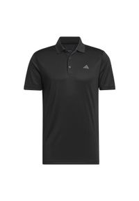 Adidas - Koszulka Adi Performance Polo. Typ kołnierza: polo. Kolor: czarny. Materiał: materiał