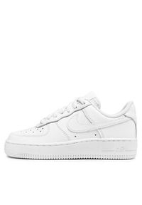 Nike Sneakersy Air Force 1 '07 DD8959 100 Biały. Kolor: biały. Materiał: skóra. Model: Nike Air Force #6