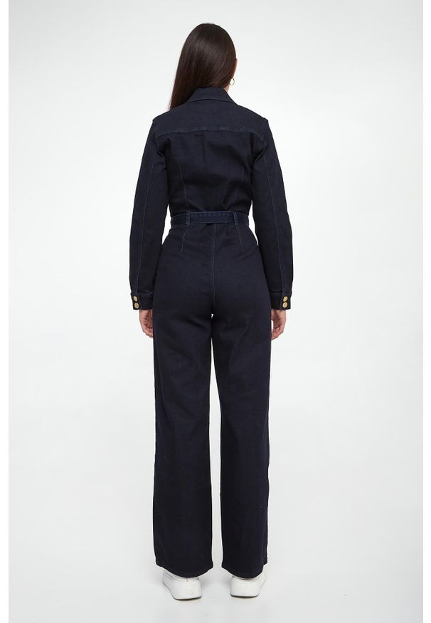 Joseph Ribkoff - Kombinezon damski jeansowy JOSEPH RIBKOFF. Materiał: jeans