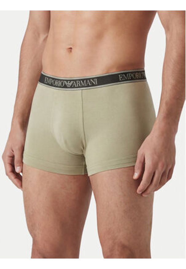 Emporio Armani Underwear Komplet bokserek EM000370 AF20669 M7115 Zielony. Kolor: zielony. Materiał: bawełna